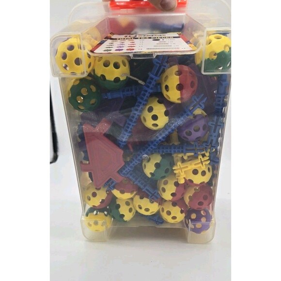 IQ BUILDER STEM Learning Toys Creative Construction Engineering Set W/ Container - Picture 6 of 16